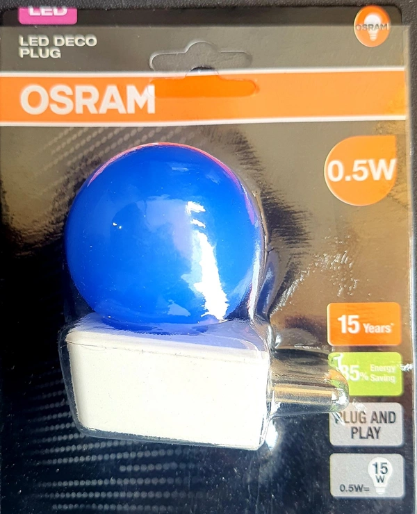 OSRAM LED DECO PLUG 0.5w BLUE