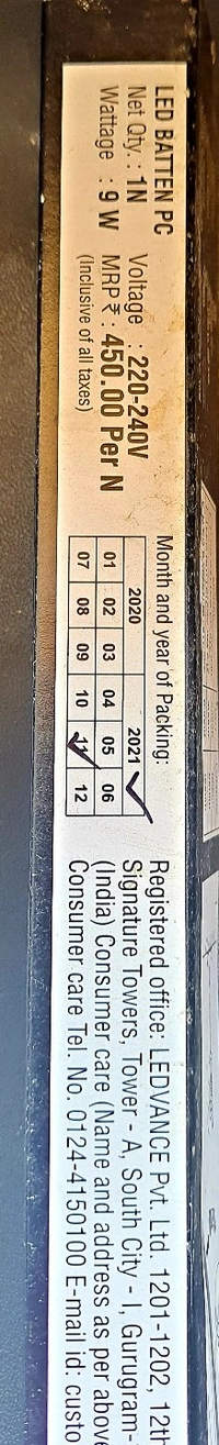 LEDVANCE LED BATEN 10W 2700k L585MM