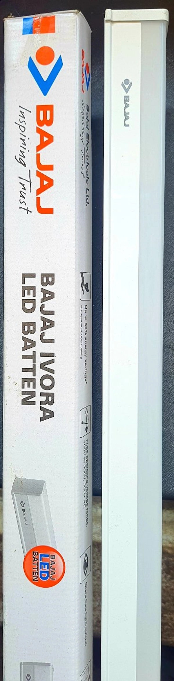 BAJAJ IOVRA LED BATTEN 25W 6500K L118CM