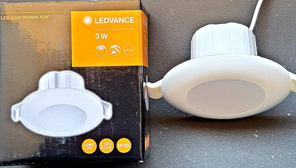 LEDVANCE LED ECO DOWNLIGHT 3W 2700  ,○50Mm 