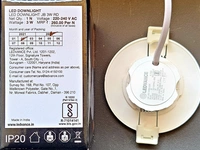 LEDVANCE LED ECO DOWNLIGHT 3W 2700  ,○50Mm 