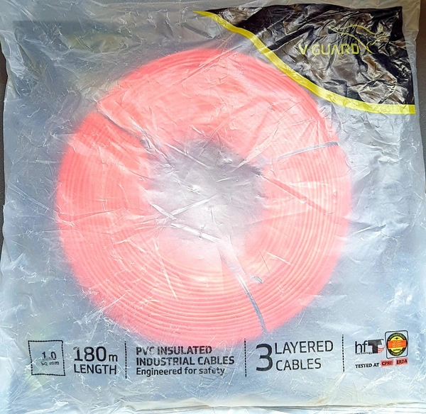 V GUARD 1 SQ MM WIRE 180M CLASS 5