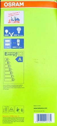 OSRAM DULUXSTAR 45W/865 SPIRIL CFL B22D