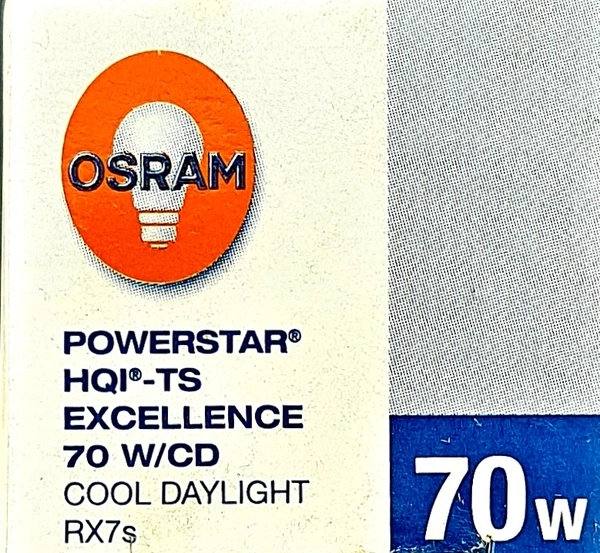 OSRAM POWERSTAR HQI-TS EXCELLENCE 70W CDL DE WHITE