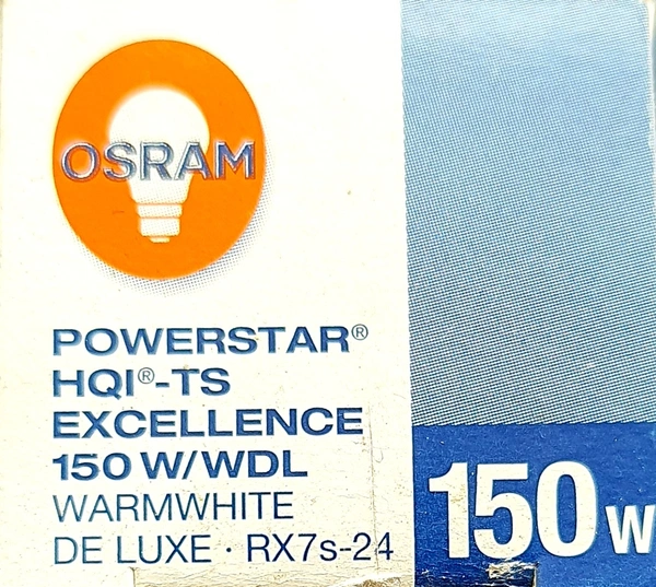 OSRAM POWERSTAR HQI-TS EXCELLENCE 150W WDL DE WARMWHITE