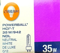 OSRAM POWERBALL HCI-T 35W /942 NEUTRAL WHITE G12
