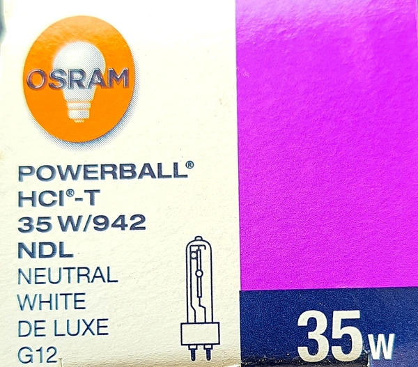 OSRAM POWERBALL HCI-T 35W /942 NEUTRAL WHITE G12