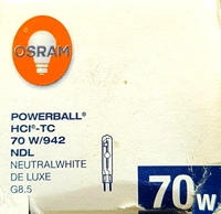 OSRAM POWERBALL HCI-TC 70W/942 NDL NEUTRALWHITE G8.5