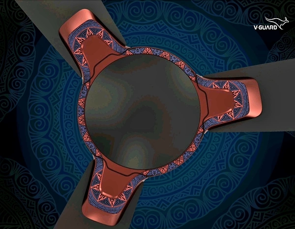 V GUARD ROMANZA ART STARY BLOCK MATEE INDIAN ART