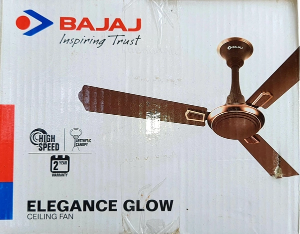BAJAJ ELEGANCE GLOW HS  WHITE CHROM 1200MM