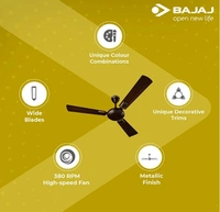 BAJAJ GRACE NEO CRIMSON VELVET 380RPM 1200MM