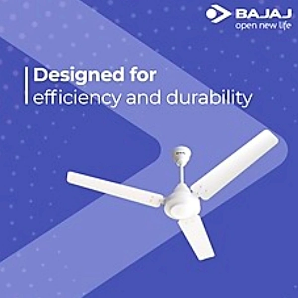 BAJAJ ENERGOS 26 BLDC 5 STAR BASE IVORY 1200MM WITH REMOTE