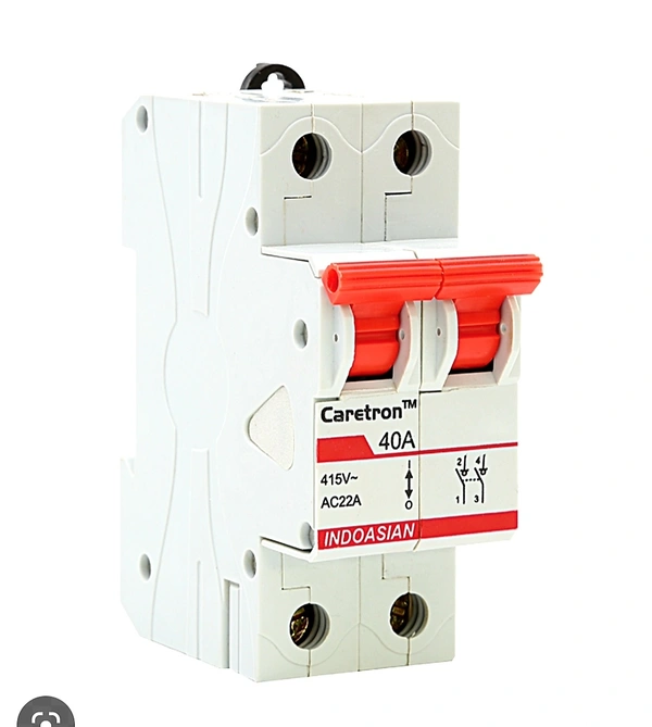 INDO ASIAN CATERON 40A 2Pole ISOLATOR 