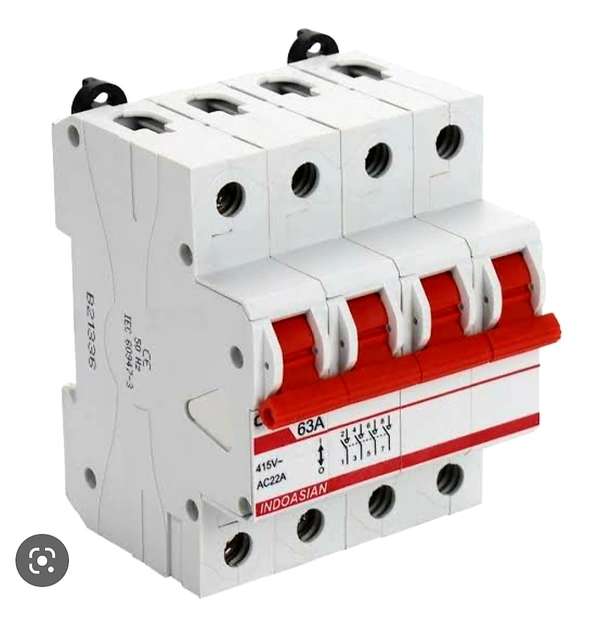 INDO ASIAN CATERON 40A 4Pole ISOLATOR 
