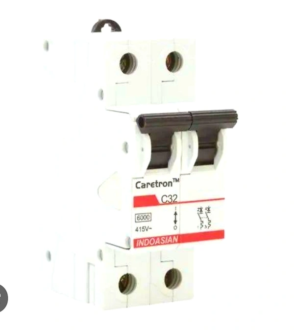 INDO ASIAN CATERON MCB 2POLE 6A.10A.16A.20A.25A.32A. ANY AMPS SAME PRICE