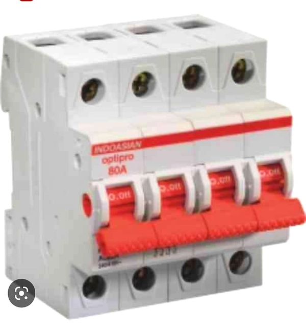 INDO ASIAN OPTIPRO 100A 4 POLE ISOLATOR
