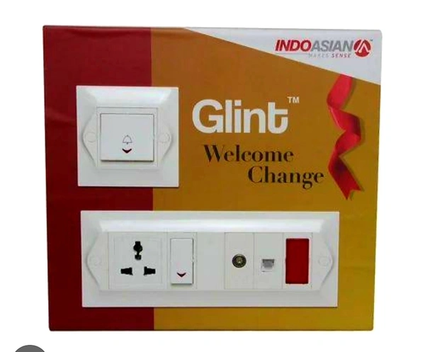 INDO ASIAN GLINT 6A ONE WAY SWITCH .ALL PRODUCT 35% DISCOUNT ON PRICE LIST