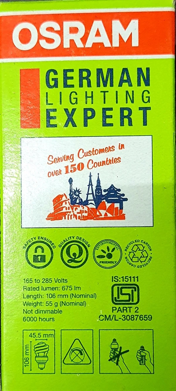 OSRAM CFL 12/865C SPIRIL