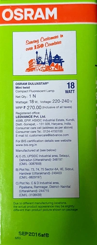 OSRAM CFL 23W/865C SPIRIL