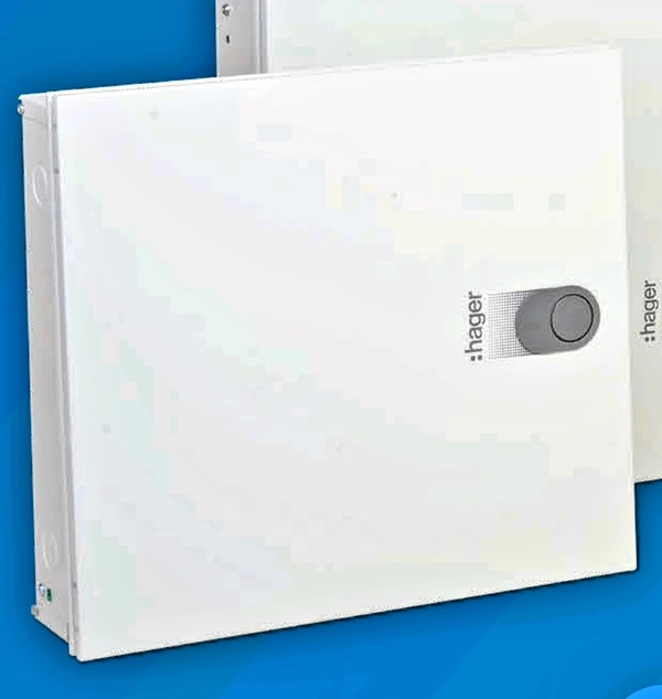 HAGER 4 TPN DOUBLE DOOR DB 8+12M VYT04DH