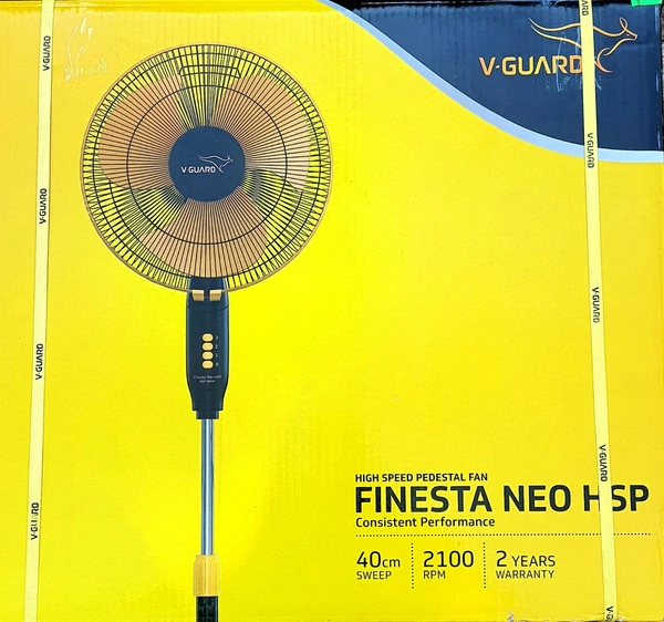 V GUARD FINESTA NEO HSP 2100 RPM  ORRANGE & BLOCK COLOUR
