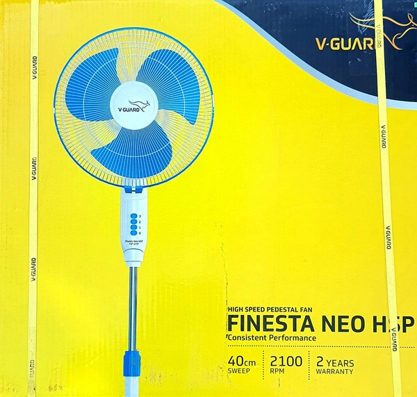 V GUARD FINESTA NEO HSP 2100 RPM White & BLUE