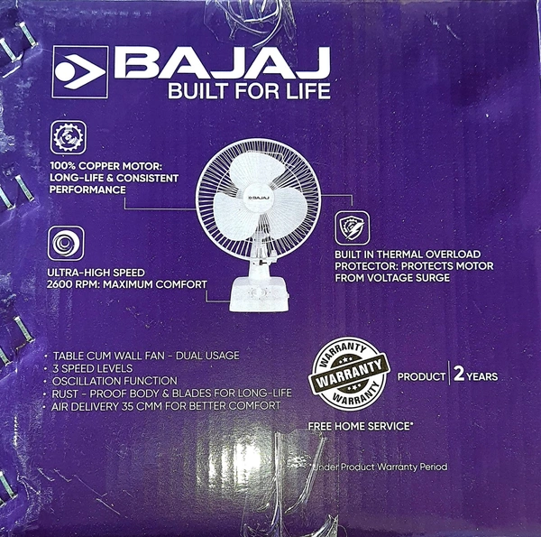 BAJAJ INSTABRÈEZE 230 MM MULTIPURPOSE FAN