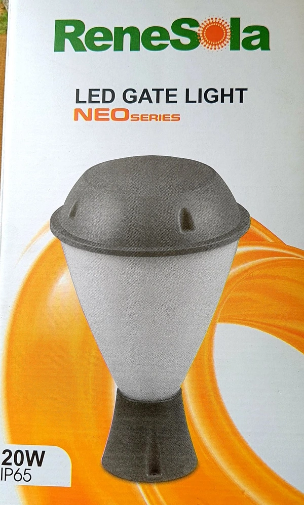 Renesola Led Gate Light NEO Series 20w 865C (White Colour)