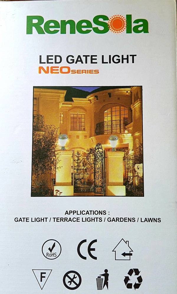 Renesola Led Gate Light NEO Series 20w 865C (White Colour)