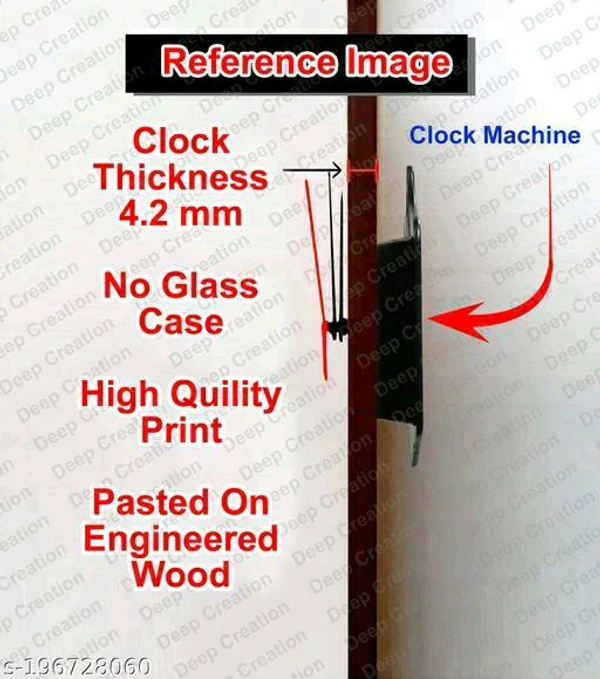 Jmd Wall Clock A - (12*12 Inches