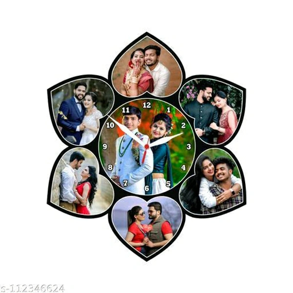 Jmd Heart Clock - 12*12 Inches