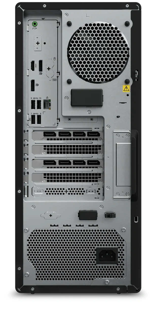 Lenovo ThinkStation P3 Tower 30GSS1LE00 - 180 x 370 x 415 mm (7.09 x 14.57 x 16.34 inches), Shark