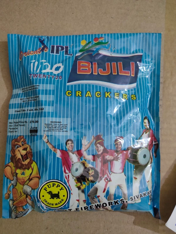Bijili Crackers (100 Pieces)