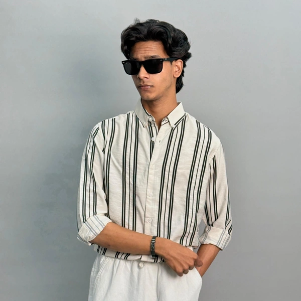 Full Sleeve Stripe Shirts (S,M,L,XL)