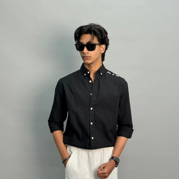 Full Sleeve Embroidery Shirt (S,L,XL)