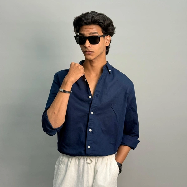 Full Sleeve Linen Shirts (,M)