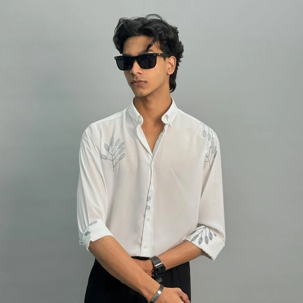 Full Sleeve Embroidery Shirts (M)