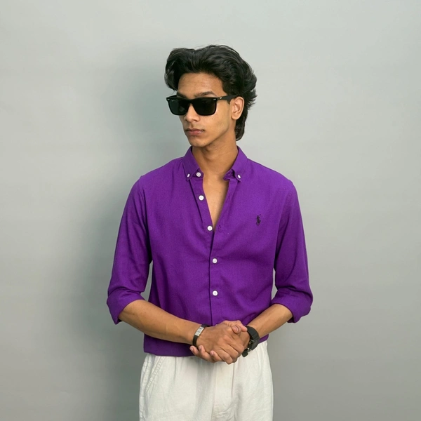 Pure Linen Shirts (S,M)