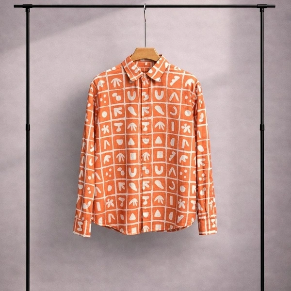 Full Sleeve printed Shirt (L,XL)