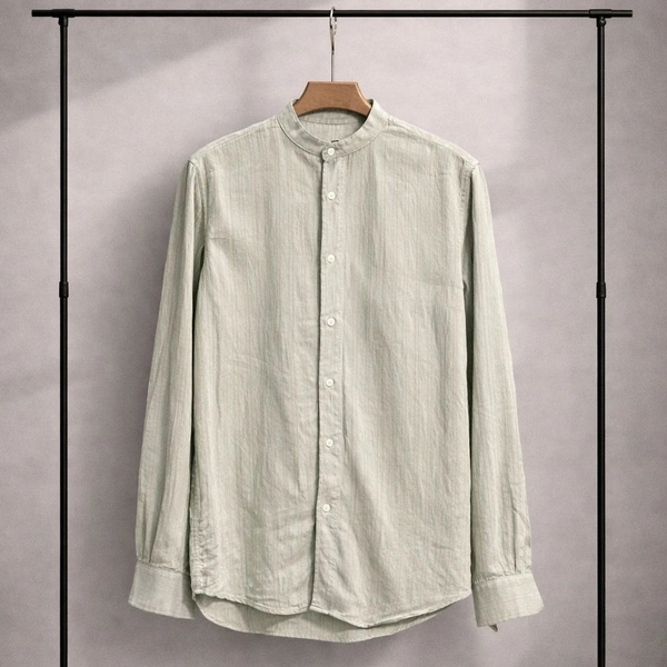 Full Sleeve chinese collar Shirt (L,XL)