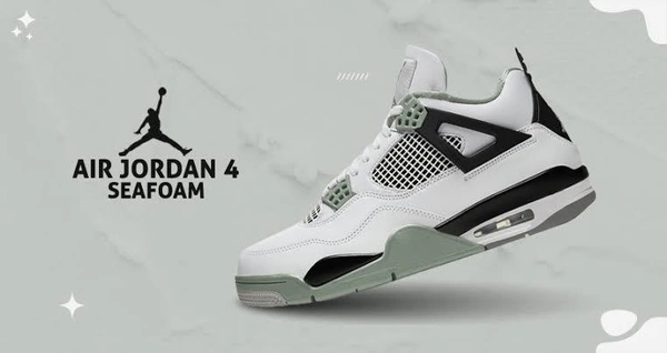 Jordan Retro 4 Sea Foam