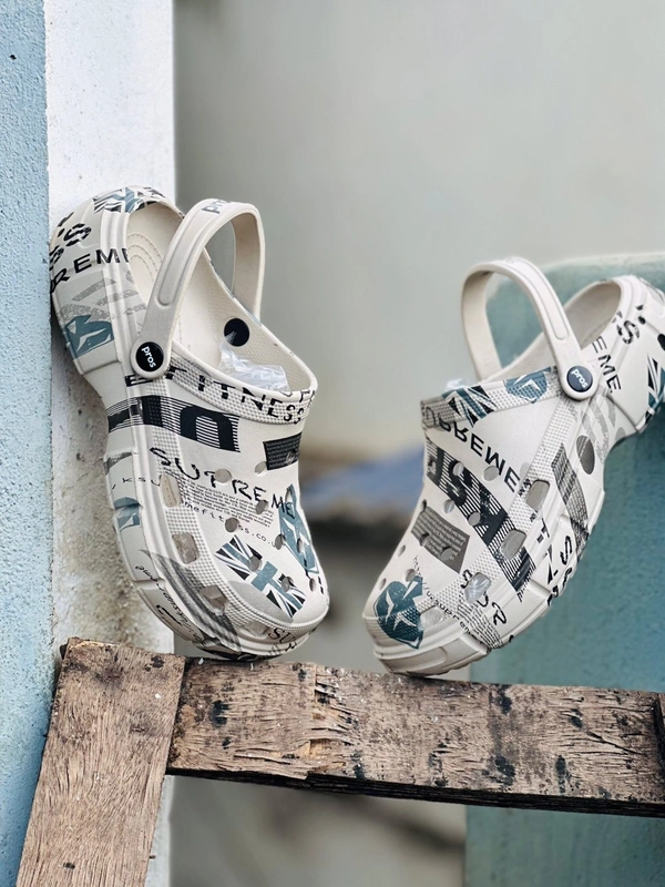 Imported Print Crocs