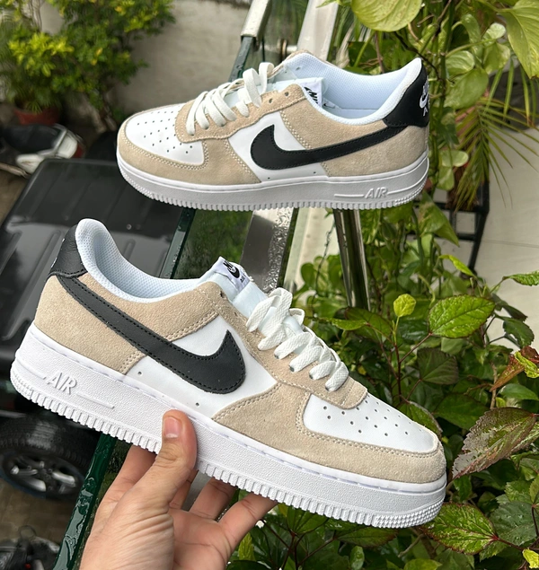 Nike Air force originals suede brown black tick (41 - 45)
