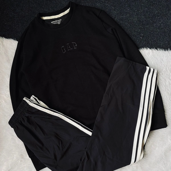 Full Sleeve T Shirt + Track Pant +Sunglass (XXL)