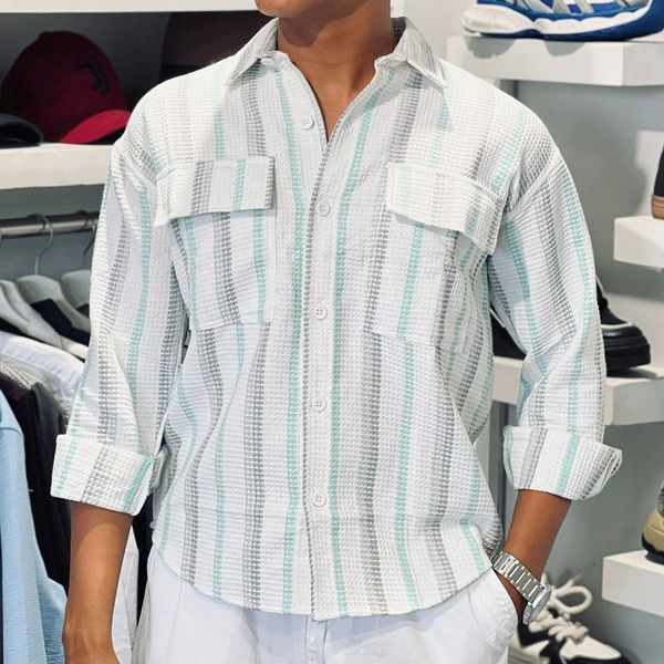 Full sleeve backprint shirts (L)