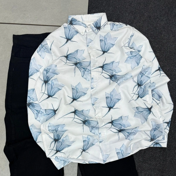 Full Sleeve Shirt + Baggy Jeans combo (L)