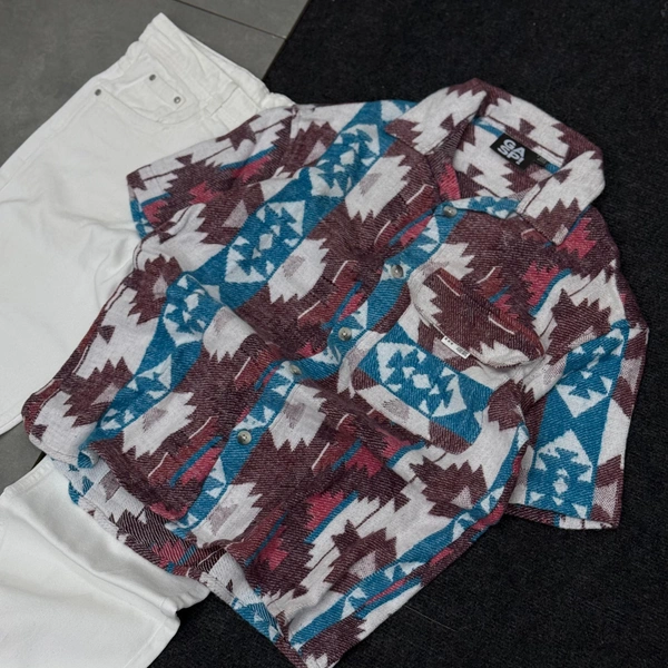 Imported Five Sleeve Shirt + Baggy Combo (S)
