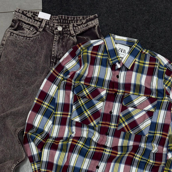 Full Sleeve Shirt + Cloud Wash Baggy (S)