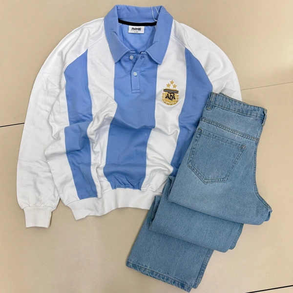 Full SleeveT-Shirt + Baggy Combo (L)