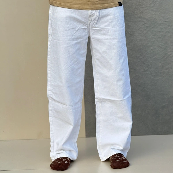 White Baggy Jean Big Size (40,42)   